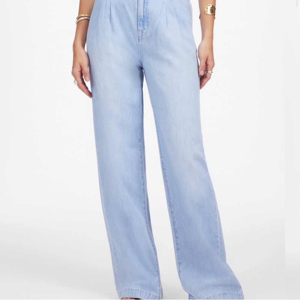 Madewell Harlow Light Blue Wide-Leg Women’s Jean size 30P